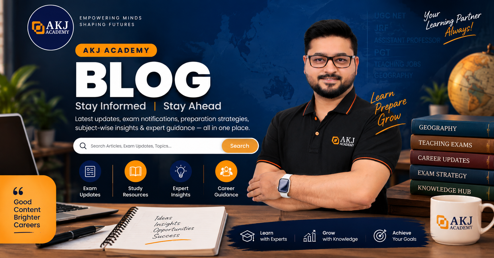 AKJ Blog page