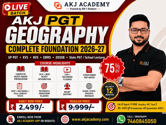 AKJ Academy PGT Batch